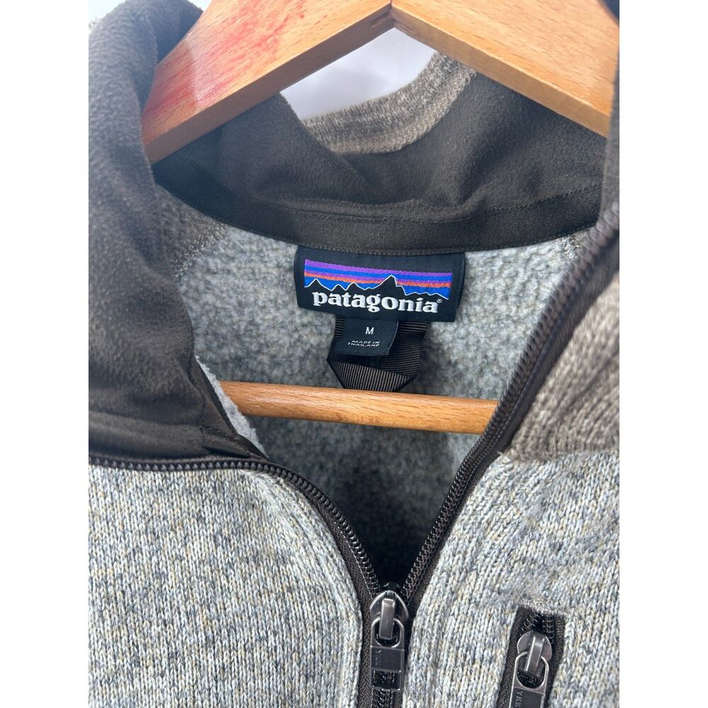 Patagonia Men's Better Sweater Bleached Stone Pale Khaki M - Picture 2 of 5